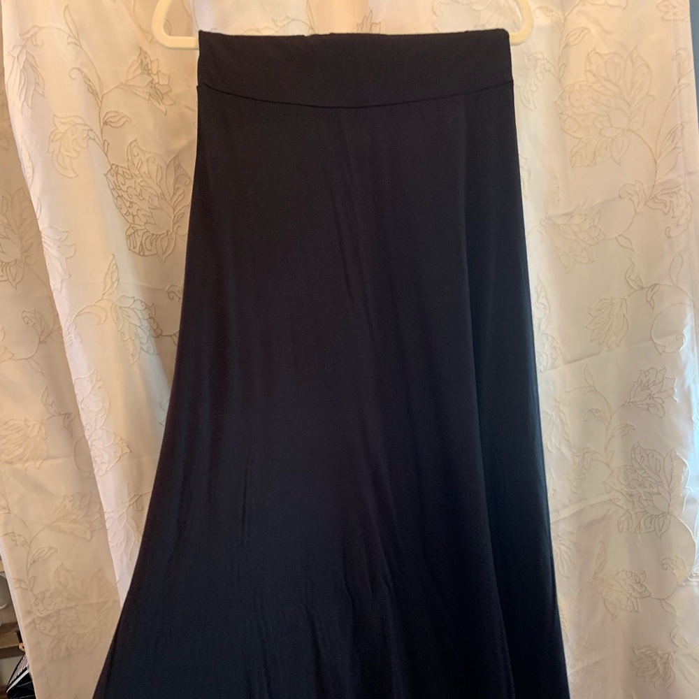Lularoe black maxi skirt